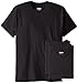 Hanes Men's ComfortBlend Short Sleeve T-Shirt, Ebony, Large (Pack of 3)