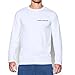 Under Armour Men's Charged Cotton Long Sleeve T-Shirt, White/Graphite, X-Large