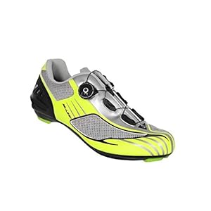 Massi Aria – racefietsschoenen unisex, kleur neon/grijs, maat 45