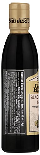 Filippo Berio Black Truffle Glaze with Balsamic Vinegar, 8.4 Ounce - Thumbnail 2
