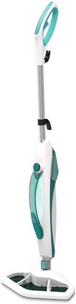Steam Mop Multi-Function Cleaner Set Household Upright & Hand Held Steamer Steam Jetfor for Hardwood/Tile/Laminate/Wood/Carpet/Window and All Floors Cleaning Hard Grime(Green)