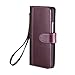 HTC One M9 Case, ACEABOVE® [Stand Feature] HTC One M9 (Hima) Wallet Case **NEW** [Book Cover Case] [Purple]