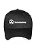 Genuine Mercedes Lifestyle Collection Structured Black Cotton Cap