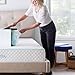 Linenspa 4 Inch Gel Swirl Memory Foam Mattress Topper – Cooling Gel Infused – Pressure Relieving Bed Topper - Mattress Pad – CertiPUR Certified - King Size