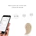 AIYIBEN Wireless Headphones Portable Bluetooth Single Earbuds Smallest Cordless Hands-Free Mini Earphones Headset with Mic & Noise Reduction for Phones (Skin)