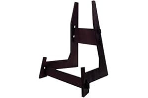 COLOOFO 1 Pack 13 Inch Plate Stand, Wooden Display Stand Plate Stands for Display Decorative Picture Frame Stand, Easel Display Stand,Book Display Stand, Plate Holder Display Stand (13 Inch-1PCS)