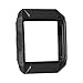 SnowCinda For Fitbit Ionic Case, Shock-proof and Shatter-resistant Rugged Protective Slim Shock Resistant TPU Bumpe for Fitbit Ionic Smart Fitness Watch (Black + Black, 1.2 mm thickness)