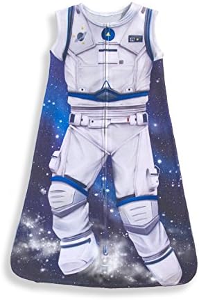 Living Lullaby Designs Lullaby Sack - Infant Wearable Blanket - Astronaut - 3 to 9 Months