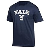 Elite Fan Shop Yale Bulldogs Tshirt Varsity Navy - X-Large