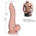 Utimi 8.3 Inches Silicone Realistic Dildo with Suction Base