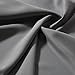 Best Home Fashion Wide Width Thermal Insulated Blackout Curtain - Antique Bronze Grommet Top - Grey - 100