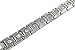 Smarter LifeStyle Elegant Titanium Magnetic Anklet for Men and Women - Adjustable Bracelet Length with Sizing Tool for Perfect Fit, Magnetic Ankle Bracelet (Silver)