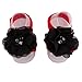 ZHW Children Foot Flowers Pearl Baby Girls Barefoot Sandals (10 Pack)