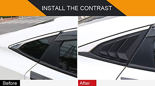 2 YUZHONGTIAN+2016+2019+Honda+Window+Louvers