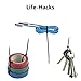 600 Pcs Nylon Cable Zip Ties with Self-Locking 4/6/8/10/12/14 Inch & 0.145 Inch Width By Agolds
