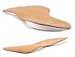 Pedag Correct Plus 3/4 Length Leather Orthotic Footbed for Over-Supinators, Large (US W8-12/EU 38-42)