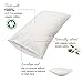 DorDor & GorGor Organic Toddler Pillowcase, Envelope Enclosure, 100% Cotton, White, 20x14