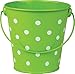 Teacher Created Resources Card Stock Polka Dot Buckets & Caddy Set, Multicolored, 7/Pack (TCR9487)