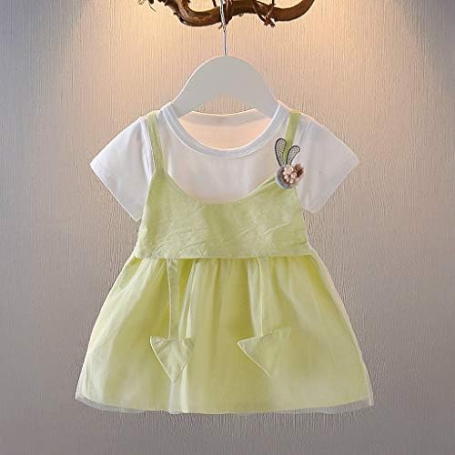 Saxizeo キッズ服 女の子 ワンピース ベビー服 花柄 半袖 ウサギ柄チュール 漫画 おしゃれ かわいい 新生児 赤ちゃん カジュアル 通園 入学式 卒業式 子供服 可愛い キッズ ガールズ チュニック 春夏 人気 普段着 チュチュ ドレス スカート Bs55d 1円