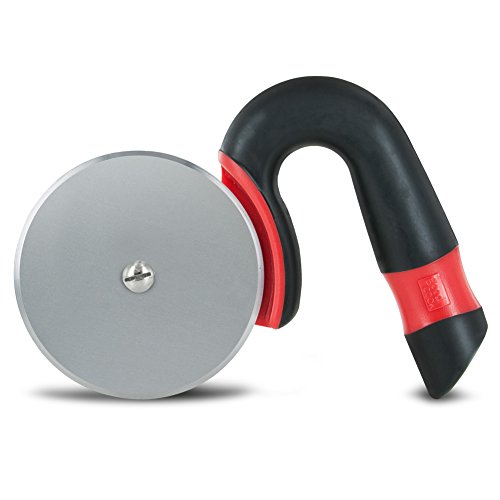 image for Generic Good Cook 321248 Easy Grip Pizza Slicer - Ergonomic Arched Han