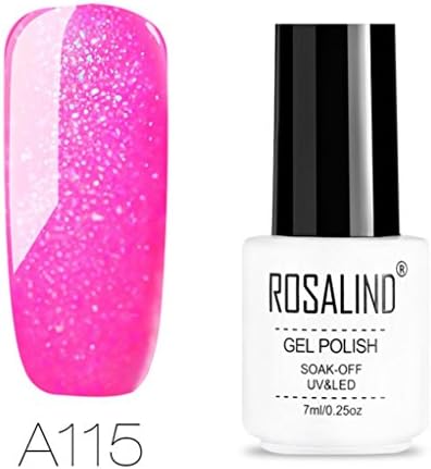 Yeefant 7ML Removable Nail Polish Art Gel Polish UV LED Symphony Flash Diamond, Not Ordinary Nail Polish, Must Use Light Therapy Light Will Be Dry
