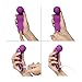 loverbeby Cordless Waterproof Rechargeable Wand Massager Extreme Power Vibration Handheld Massage 9X Multi-Speed (Purple)