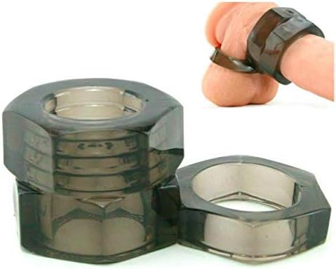 CollectProd Dual Shaft Ring Enlarger Sleeve Power Enhancer Male Fun Toy Num 1c18
