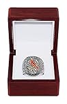 ST. LOUIS CARDINALS 2011 WORLD SERIES CHAMPIONS (11th Series Title) Rare & Collectible High-Quality Replica MLB Baseball Silver Championship Ring with Cherrywood Display Box