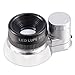 tm-home LED Illuminated 20X Jewelers Loupe Magnifier, Premium Aluminum Magnifying Eye Loop Best for Jewelry, Diamonds, Gems, Coins, Engravings and More