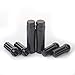 HanAuto Black Lug Nuts with 2 Key (14mm x 1.5 Thread Size) - Pack of 24 Wheel Lug Nuts, 75114K242