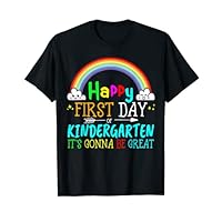Happy First Day Of Kindergarten Here I Come Back To School T-Shirt