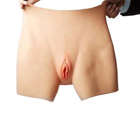 Crossdresser Hidden Jj Padded Denatured Unterwäsche Real Vagina Silicone Panties Unterwäsche Silicone Panties Four Corners Pa