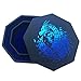 Fantasydice Blue Fire Dragon Dice Tray with Lid – 9