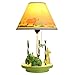 Dimmable Night Lights for Kids,Revolved Animal Field Table Lamp Handmade Nightstand Lamps Imagination Inspiring with Fabric Odorless Noiseless Lampshade for Children Bedroom,Sturdy,Nursery Room