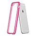 LUVVITT [ClearView] Hybrid Scratch Resistant Back Cover with Shock Absorbing Bumper designed for Apple iPhone 6/6s (4.7) - Neon Pink