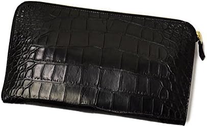 Amazon Cisei チセイ シセイ Crocodile Clutch Bag Black クロコダイル クラッチバッグ ブラック クラッチ セカンドバッグ