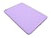 Veamor 9.7 Inch 2018/2017 Silicone Back Case Cover, Anti Slip Rubber Protective Skin Soft Bumper for Apple iPad 6th / 5th Generation, Kids Friendly/Ultra Slim/Shockproof (Purple)