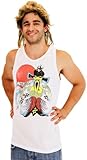 Big Trouble in Little China Tank Top and Wig Costume Set