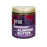 JEM - USDA Certified Organic Superberry Almond Butter Spread, Vegan, NON-GMO, 6 oz
