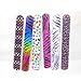 Gingerscoolstuff 35 Slap Bracelets. Kids Boys Girls Party Favors. Animal Prints - Hearts - Solid Colors. Storage Tube Included.