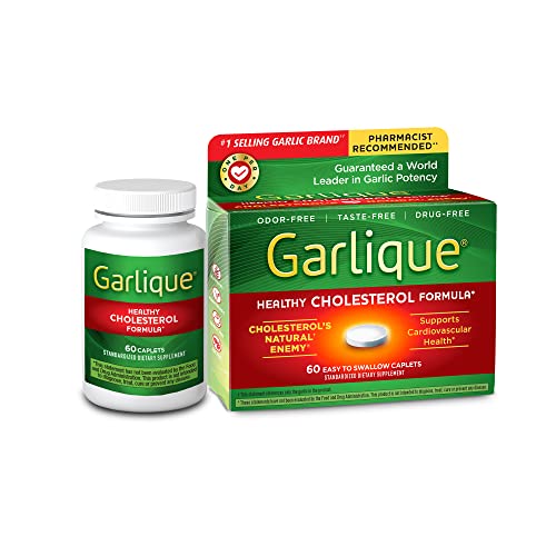 Garlique Garlic Extract Supplement, Healthy Cholesterol Formula