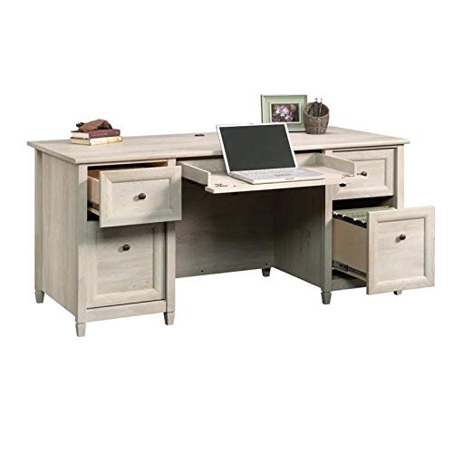 Scranton & Co Executive Desk in Chalked Chestnut