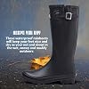 Brown-Oak-Womens-Rebecca-Waterproof-Adjustable-Wellington-Mid-Calf-Rubber-Rain-Boots