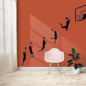 Wall Mural Play Basketball Outside Removable Self-Adhesive Large Wallpaper - 66x96 inches