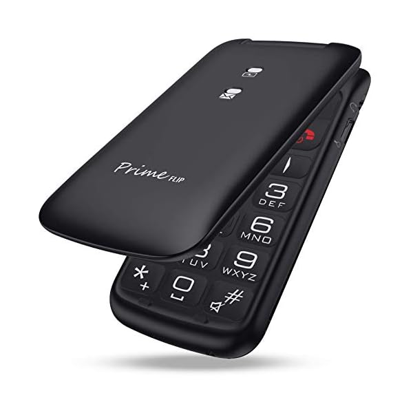 Easyfone-Prime-Flip-Big-Button-Senior-Flip-Mobile-Phone-Easy-to-Use-Clamshell-Mobile-Phone-for-Seniors-with-Charging-Dock-Black Easyfone Prime-Flip GSM SIM-Free Flip Mobile Phone for Seniors, Easy-to-Use Big Button Clamshell Phone for Elderly with…