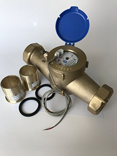 DAE MJ-200 2" NSF61 Lead Free Potable Water Meter, Pulse Output + Couplings