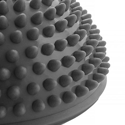 DoYourFitness-Balance-Kugel-Igel-zur-Steigerung-der-BalanceKoordination-Ideal-fuer-Balance-Training-320g-zirka-8cm-hoch-und-16cm-Durchmesser-in-blau-rot-tuerkis-oder-schwarz