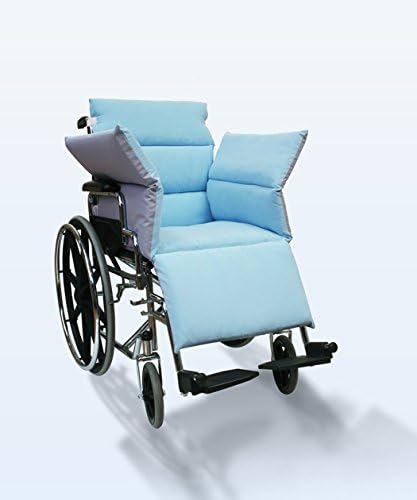 Comfort Seat Rotational Cover, With Soft Hypoallergenic Micro-Fiber Material Is Perfect For Any Wheelchair, Recliner, Indoor/Outdoor and Office Use. Includes Positioning Belts.