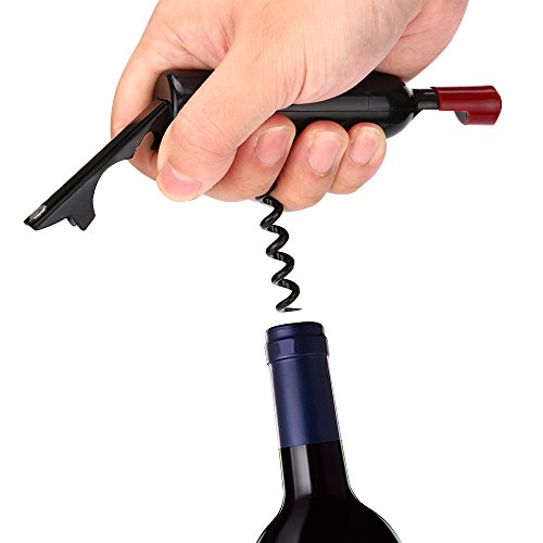 Connia 2 In 1 Opener Wine Corkscrew Waiter Bottle Beer Cap Opener Kitchen Tool
