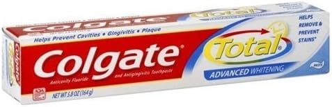 Colgate Total Advanced Whitening Toothpaste 5.8 oz (3)